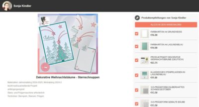 Online Shop - Materialien des Blogbeitrag