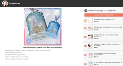 Online Shop - Materialien des Blogbeitrag