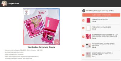 Online Shop - Materialien des Blogbeitrag