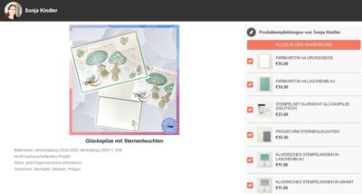 Online Shop - Materialien des Blogbeitrag