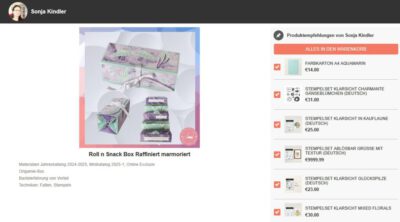 Online Shop - Materialien des Blogbeitrag