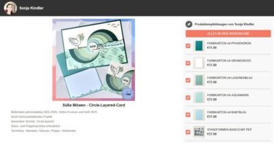 Online Shop - Materialien des Blogbeitrag