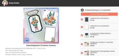 Online Shop - Materialien des Blogbeitrag