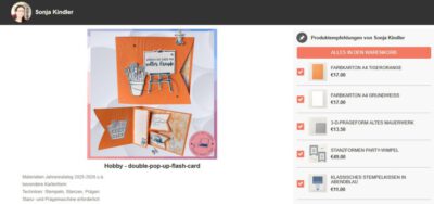 Online Shop - Materialien des Blogbeitrag