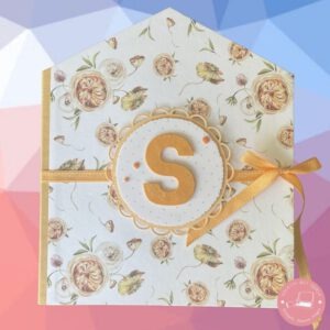 Bild 2 große Häuschenbox mit Shadowrahmen + Umschlag